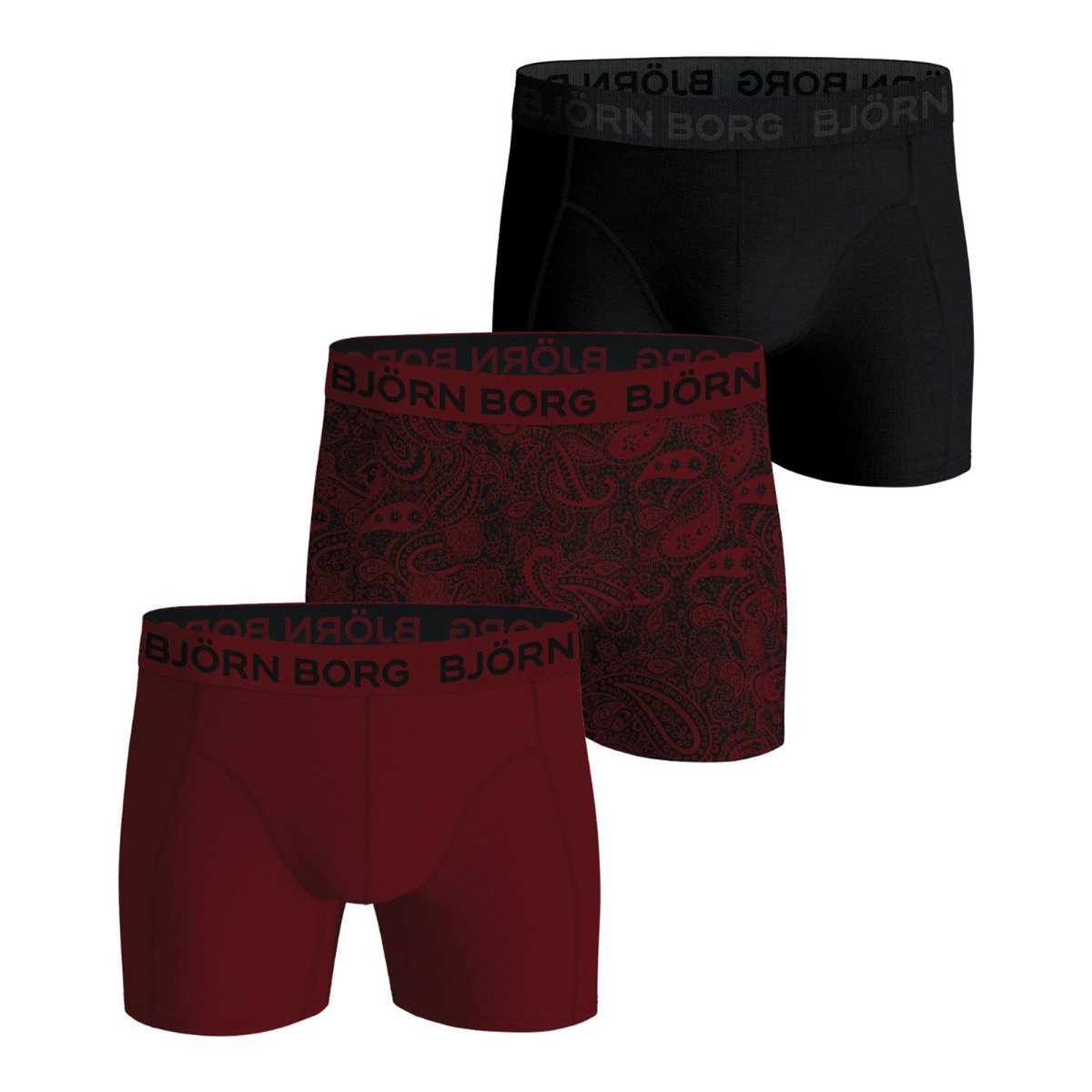 Björn Borg Cotton Stretch Boxer 3-Pack Kalsonger