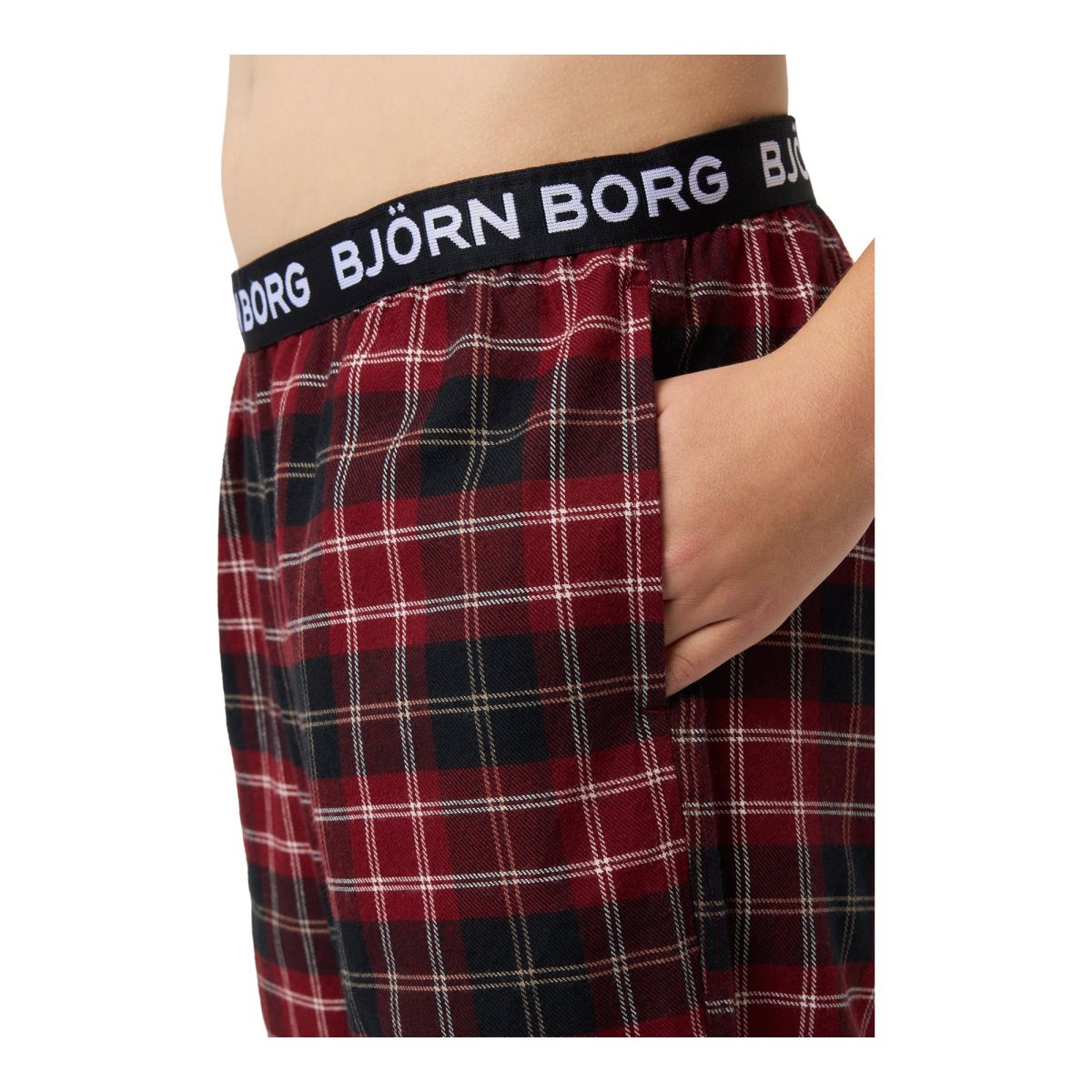 Björn Borg Core Flannel Pyjama Pants Jr Pyjamasbyxor - Bild 7