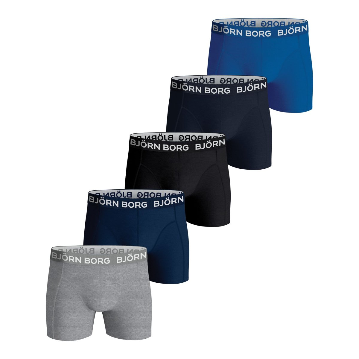 Björn Borg Cotton Stretch Boxer 5-Pack Kalsonger - Bild 2