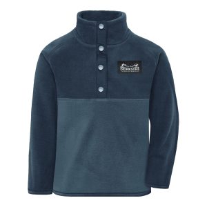 Didriksons Monte Kids’ Half Button Fleecetröja