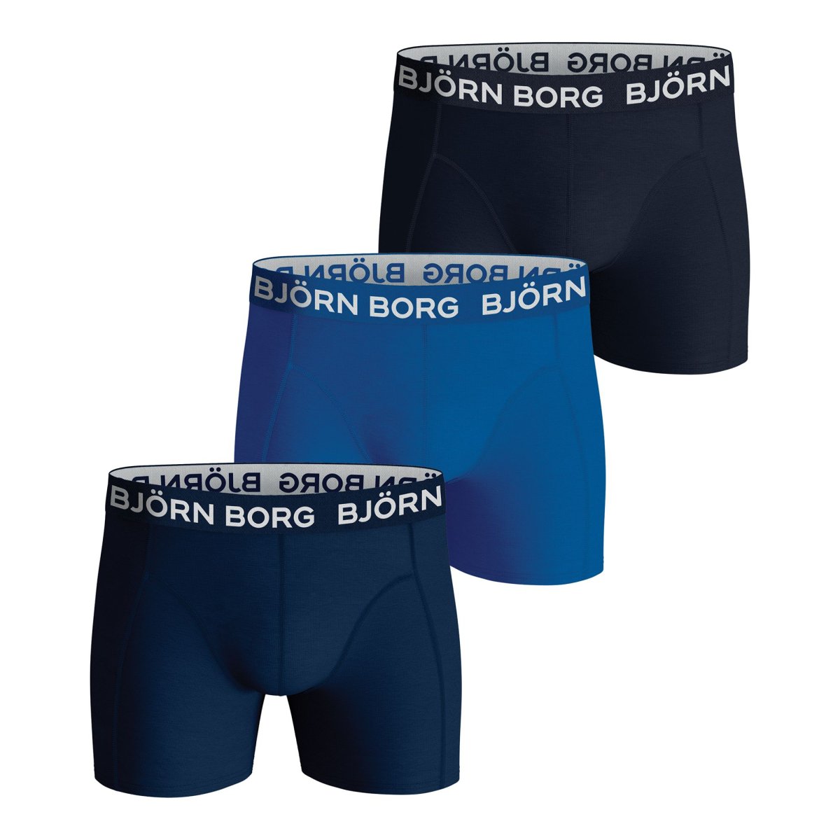 Björn Borg Cotton Stretch Boxer 3P Kalsonger - Bild 3