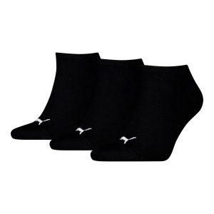 Puma Unisex Sneaker Plain 3P Strumpor