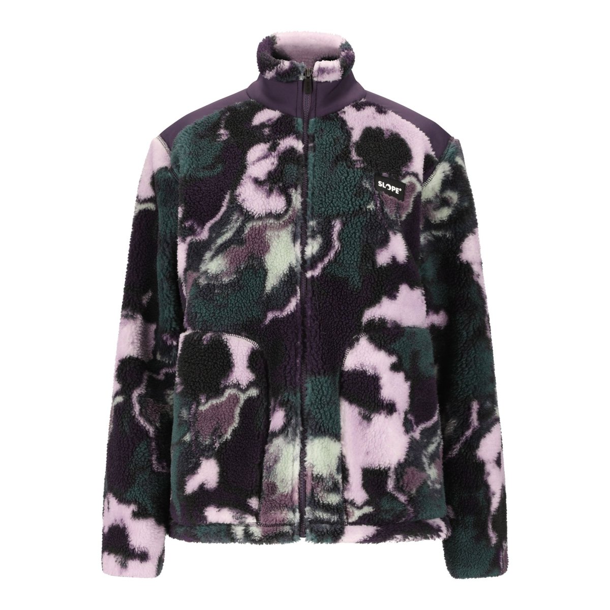 Slope Kendor AOP Teddy Fleece Jacket W Fleecetröja - Bild 2