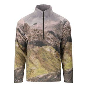 Sos Exo Printed Half Zip Fleece M Fleecetröja