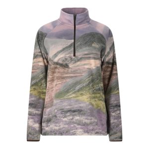 Sos Exo Printed Half Zip Fleece W Fleecetröja