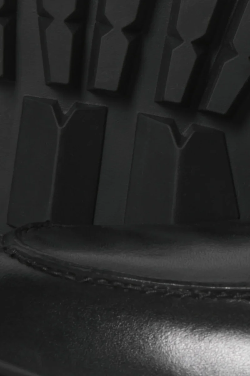Jack & Jones Milano Leather Loafer Black - Bild 4