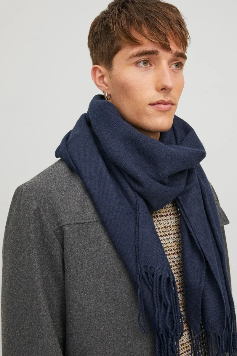 Jack & Jones Solid Woven Scarf Navy Blazer - Bild 3