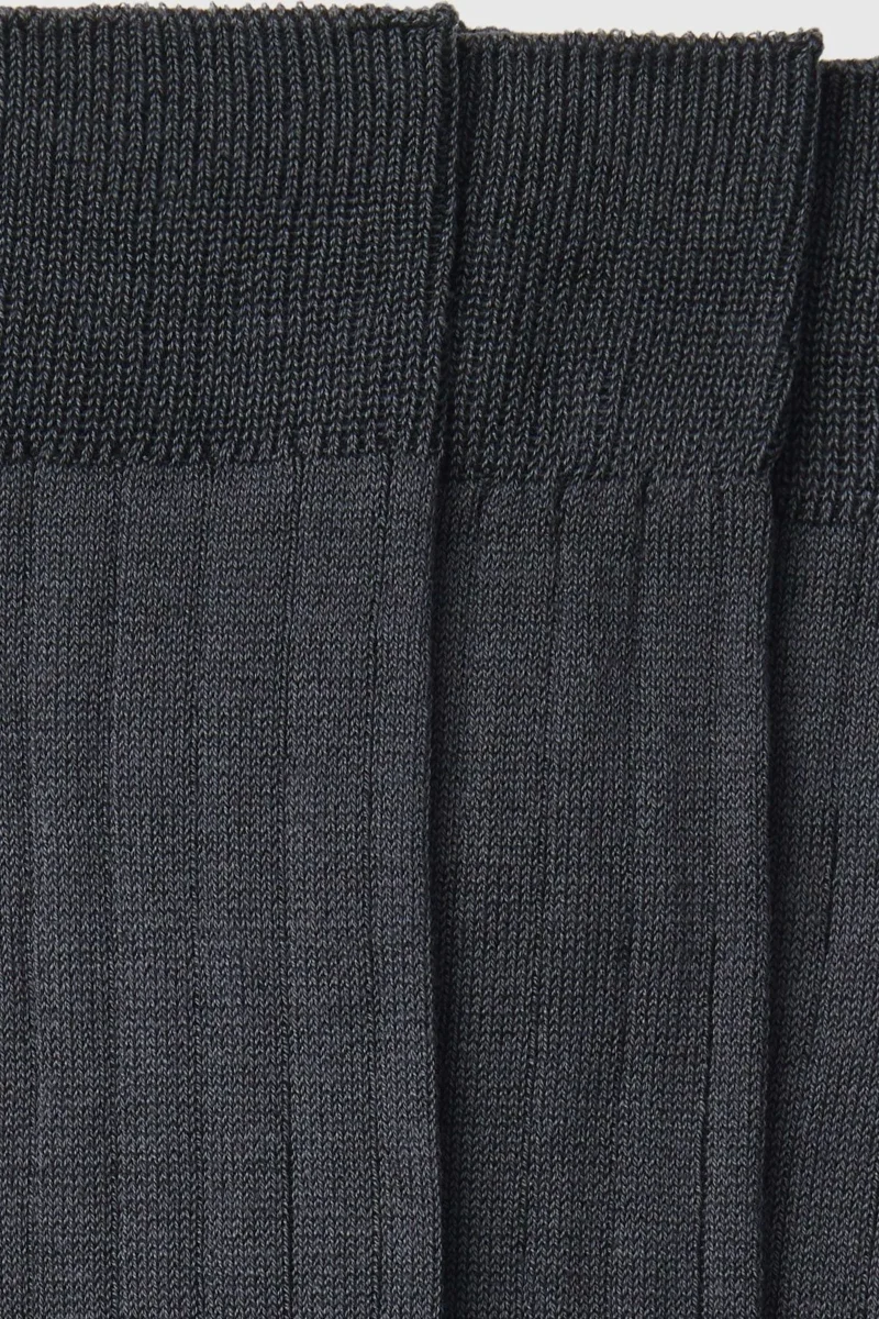 Selected Philip 3-Pack Sock Dark Grey - Bild 4