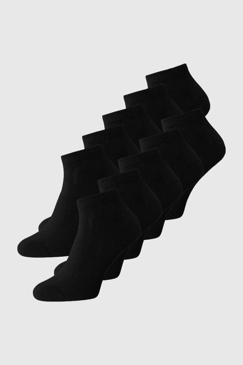 Jack & Jones Socks 10 Pack Black - Bild 2