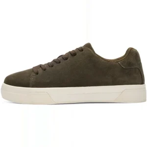 Selected David Chunky Suede Sneaker 2.0 Olive Night