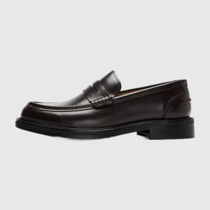 Selected Bobby Leather Penny Loafer Demitasse