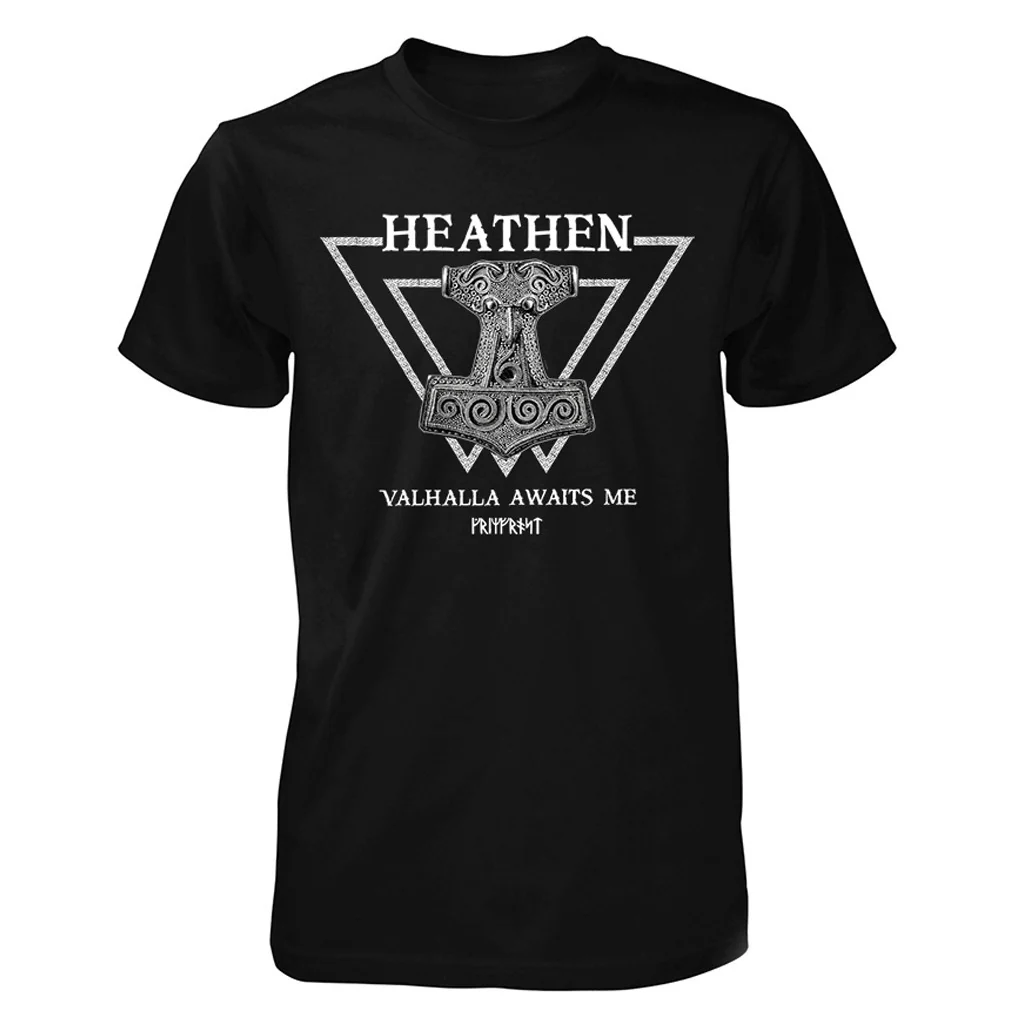 T-shirt, Heathen, Svart - Bild 2