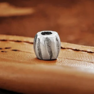 Skägg-/hårpärla, silver
