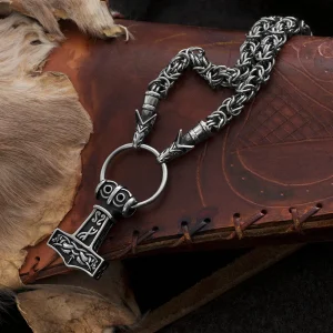 Wolf King Chain, Set 1, Rostfritt stål