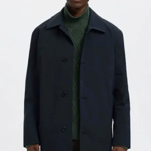 Selected Silas Urban Tech Carcoat Black