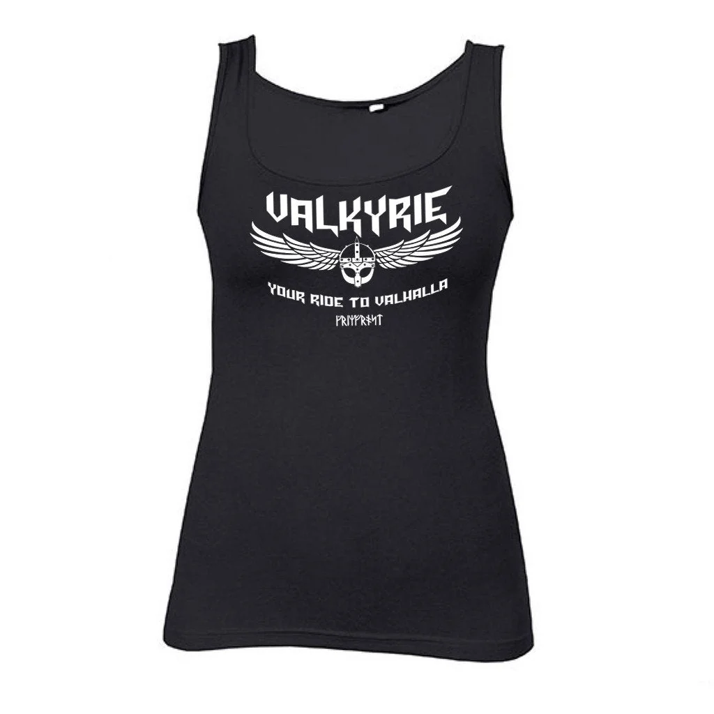 Premium Tanktop för damer, Valkyrie, svart - Bild 5