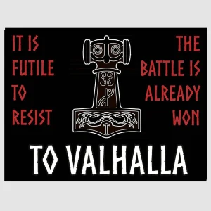 Klistermärke, Valhalla