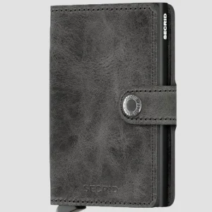 Secrid Miniwallet Vintage Grey Black