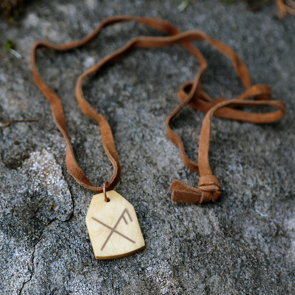 Runamulett, Gibu Auja Amulett, Ben - Bild 4