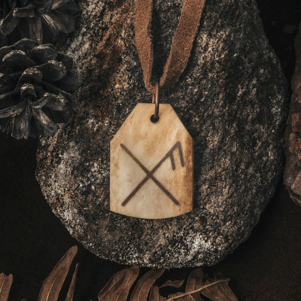 Runamulett, Gibu Auja Amulett, Ben - Bild 2