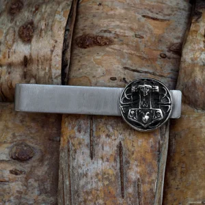 Slipsnål med Mjolnir-skiva, Rostfritt stål