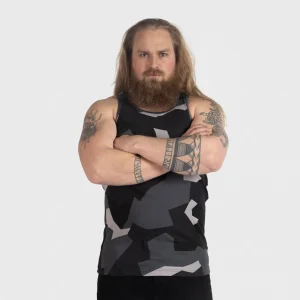 Premium Tanktop, Grimfrost, M90 Grå Camo