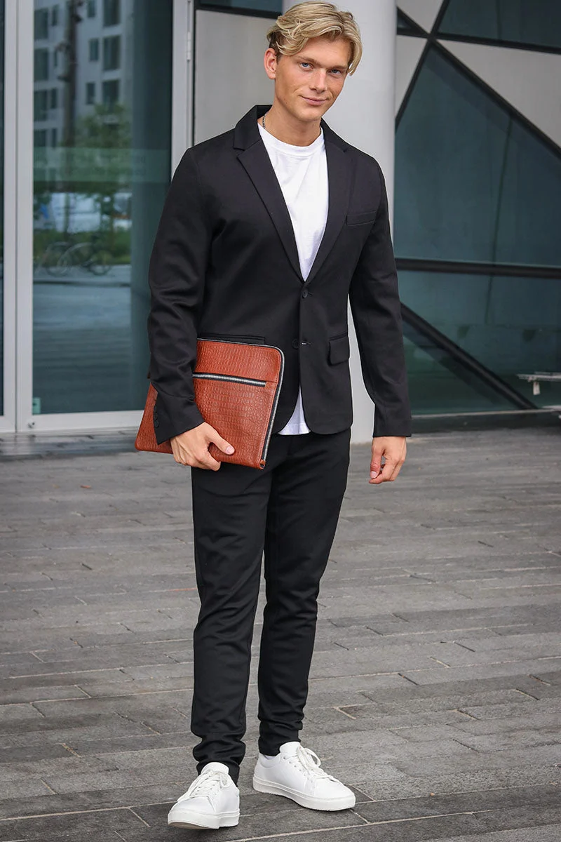 ONLY & SONS Mark Stretch Blazer Black - Bild 4