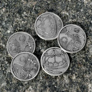 Vikingamynt, Silver