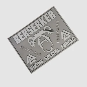 Berserker Moral Patch, PVC kardborreband, Army Tan