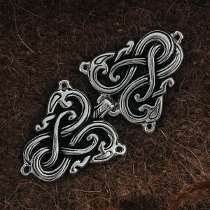 Spänne, Lindormar, Silver