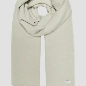 ONLY & SONS Easton Plain Knit Scarf Silver Lining