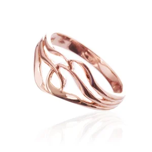 Ring, Hopsnärjd, Roséguld