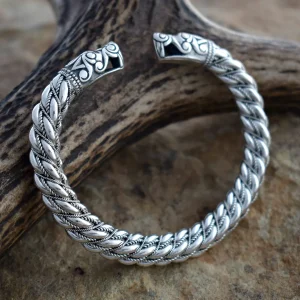 Premium Gotland-armring, Silver