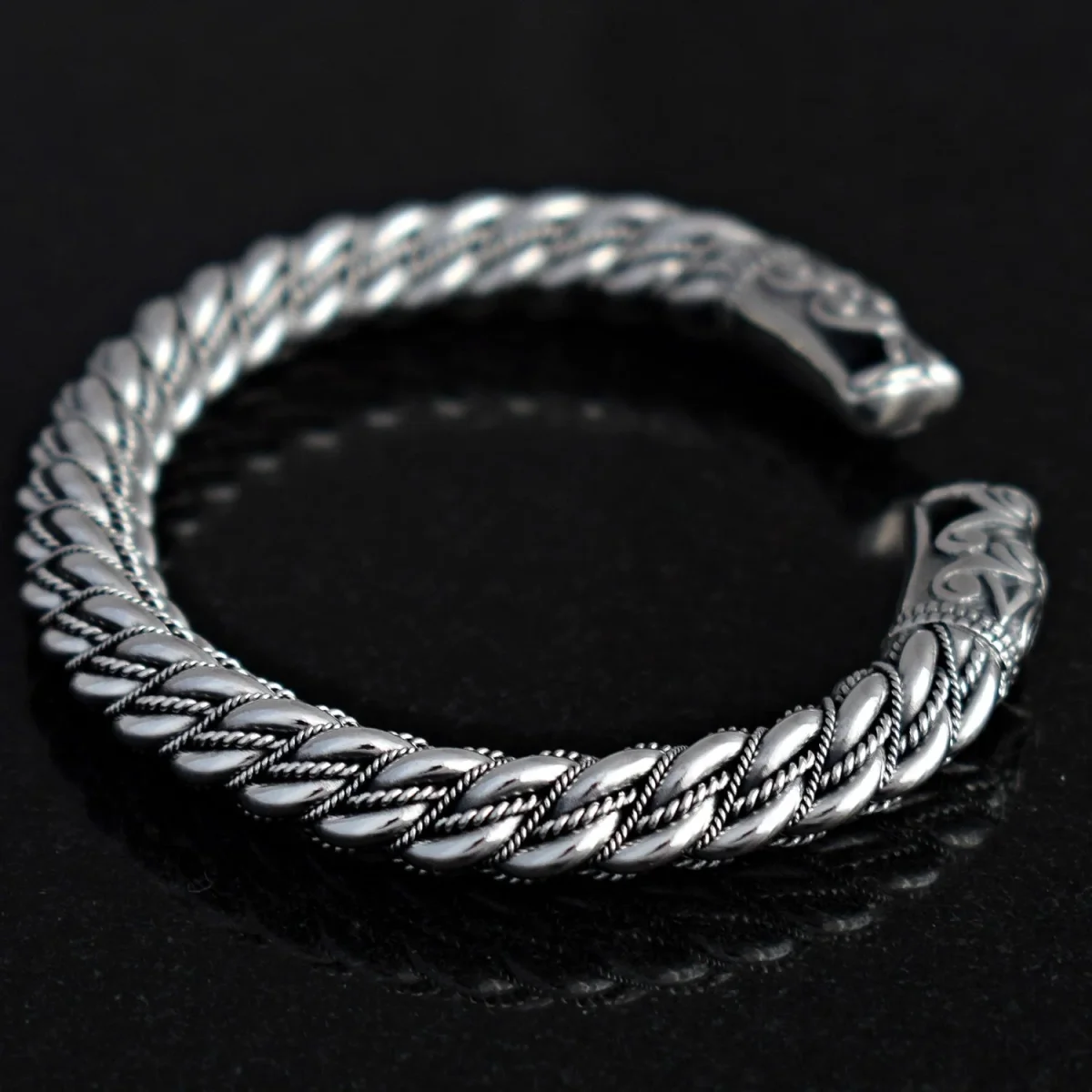 Premium Gotland-armring, Silver - Bild 4