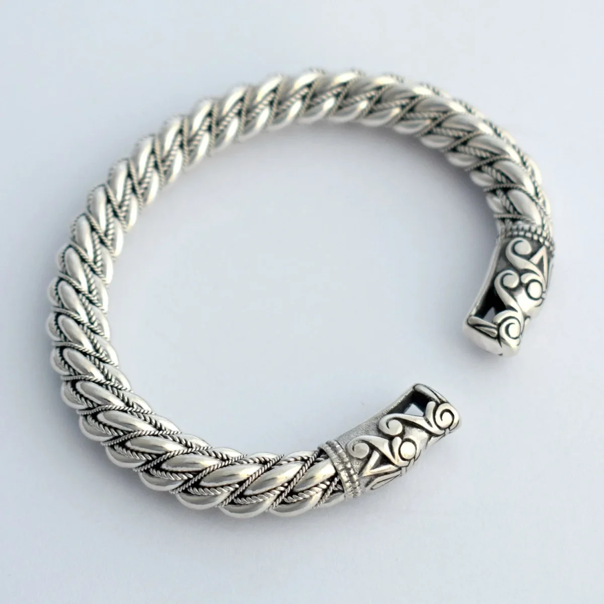 Premium Gotland-armring, Silver - Bild 3