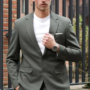 JEFF Ezra Blazer Army