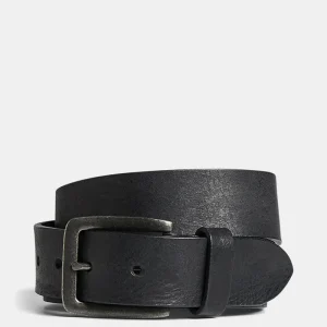 Jack & Jones VICTOR LEATHER BELT Black
