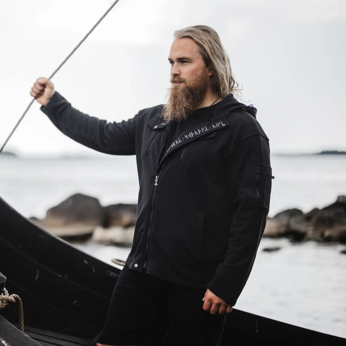 Grimfrosts Oversized Hoodie-jacka - Bild 2