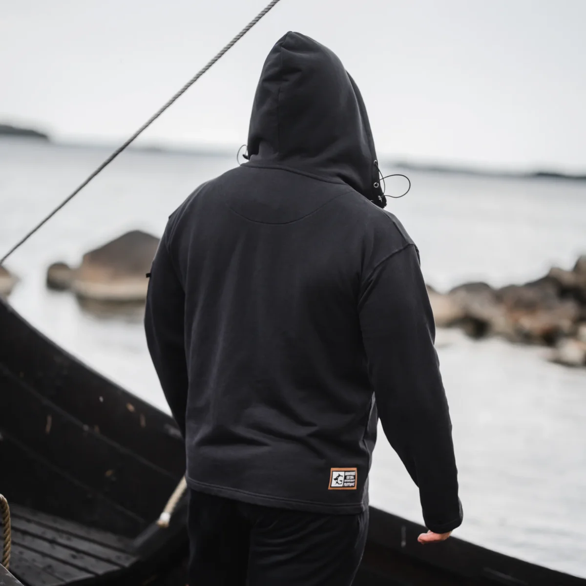 Grimfrosts Oversized Hoodie-jacka - Bild 4