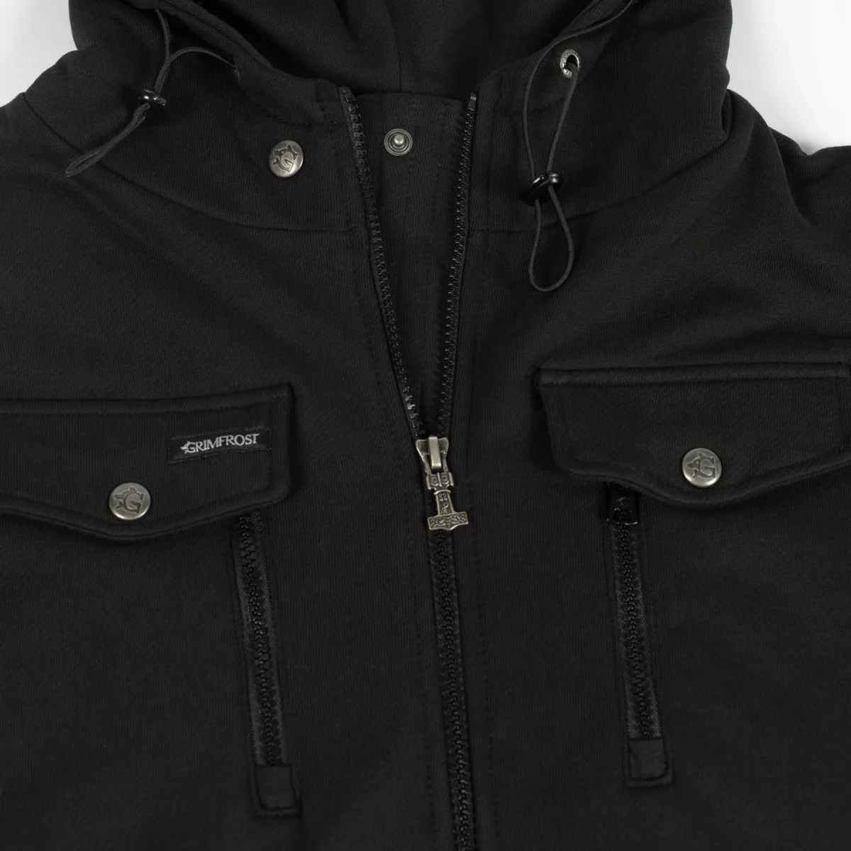 Grimfrosts Oversized Hoodie-jacka - Bild 8