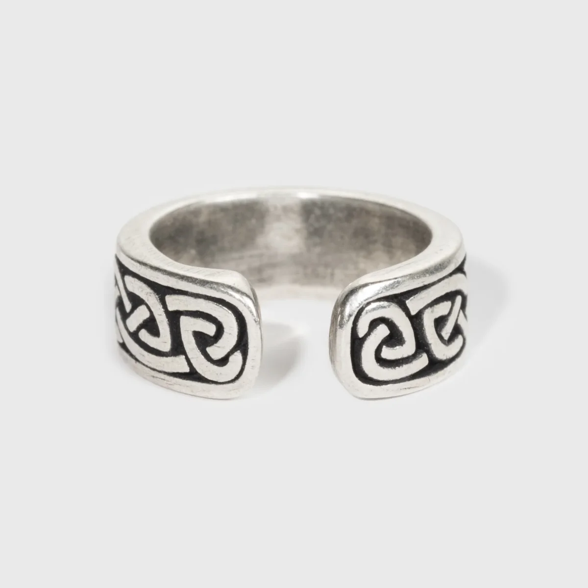 Cuff Örhänge med Knutmönster, Sterlingsilver - Bild 4
