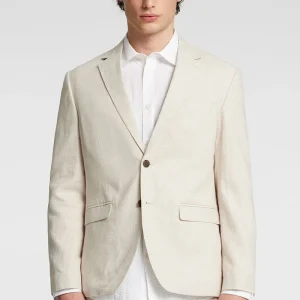 Selected Malik Sun Regular Linen Blazer Oatmeal