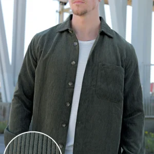 ONLY & SONS Tile Corduroy Shirt Rosin