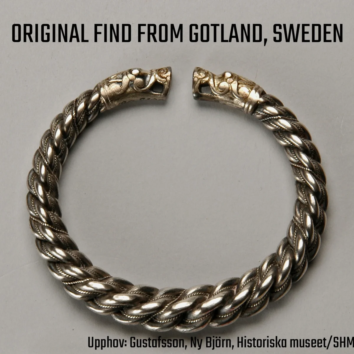 Premium Gotland-armring, Silver - Bild 7