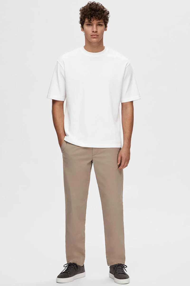 Selected Relax Oscar SS Tee Bright White - Bild 3