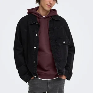 Only & Sons Ceres Hoodie Sweat Huckleberry