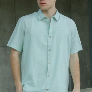 Jack & Jones Summer Shirt SS Iceberg Green