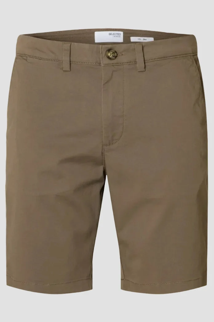 Selected Slim Miles Flex Shorts Morel - Bild 6