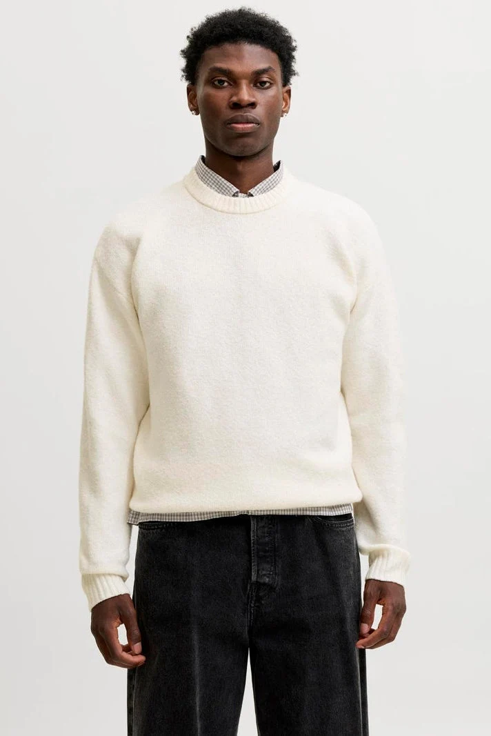 Jack & Jones Soho Ollie Knit Crew Neck SN Moonbeam