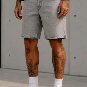 Jack & Jones Original Short Grey Denim